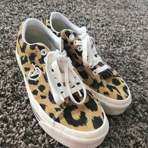 Cheetah print Vans special edition